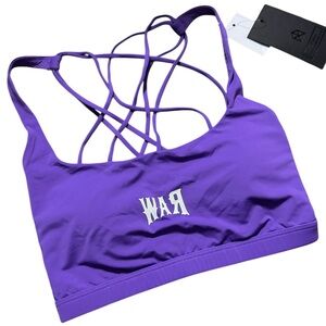 Raw Purple Sports Bra